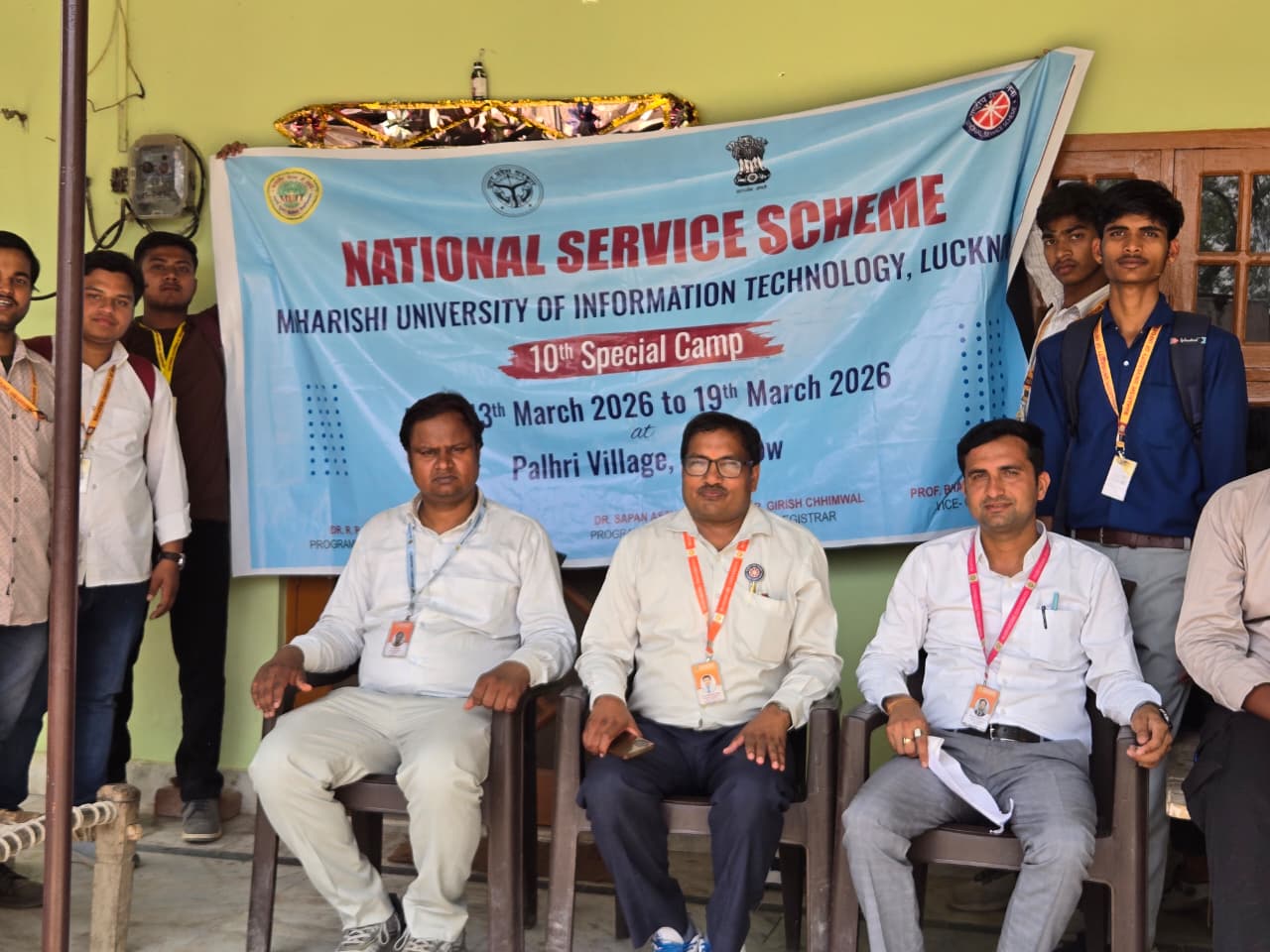 महर्षि यूनिवर्सिटी ऑफ इन्फॉर्मेशन टेक्नोलॉजी में एनएसएस के सात दिवसीय विशेष शिविर का शुभारंभ