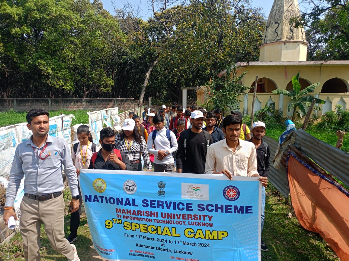 "Voter Awareness Campaign" program on the fourth day of the special camp of National Service Scheme