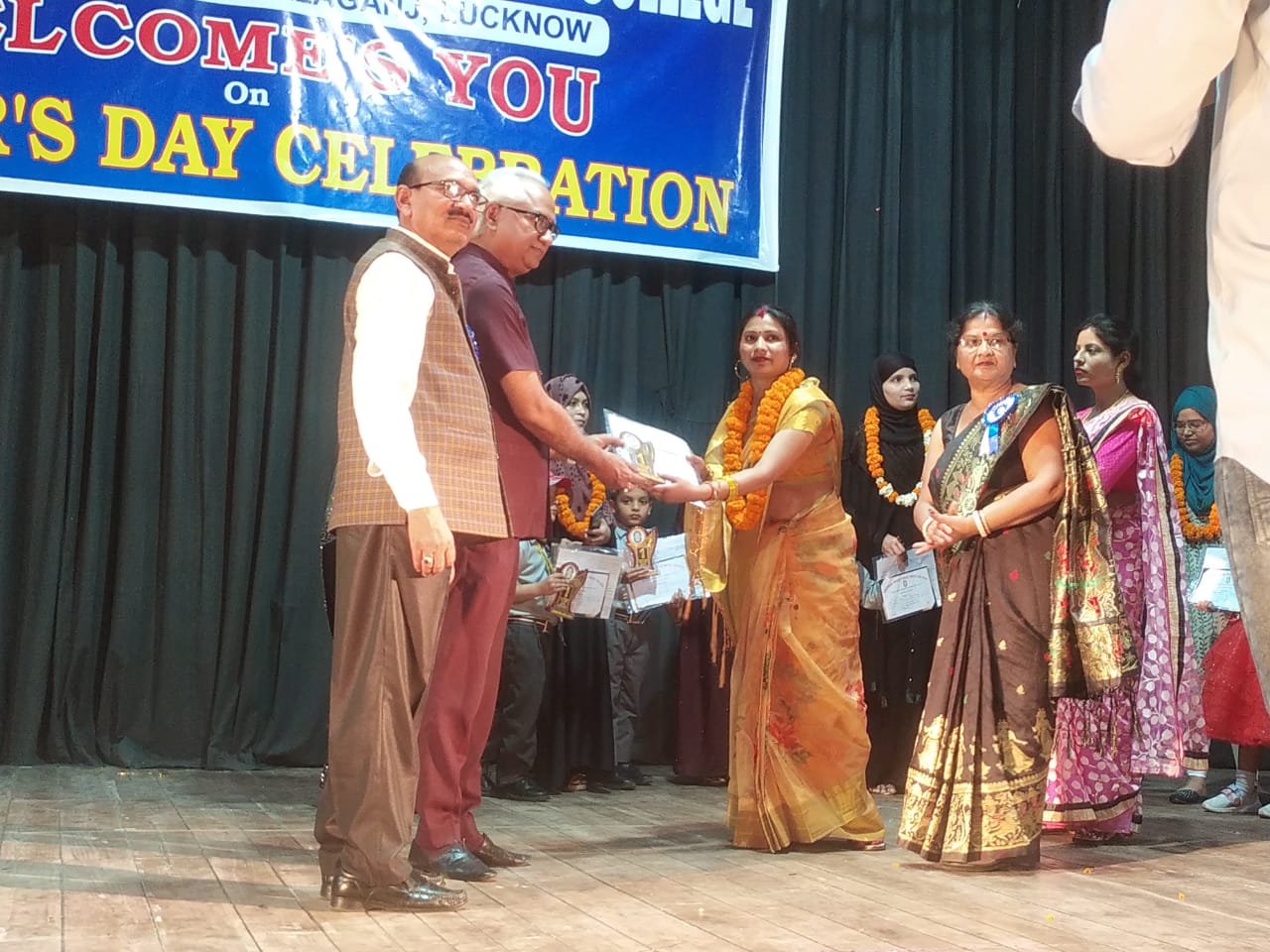 Lucknow Model Public Inter College's 11th Matrishakti Samman Ceremony organized