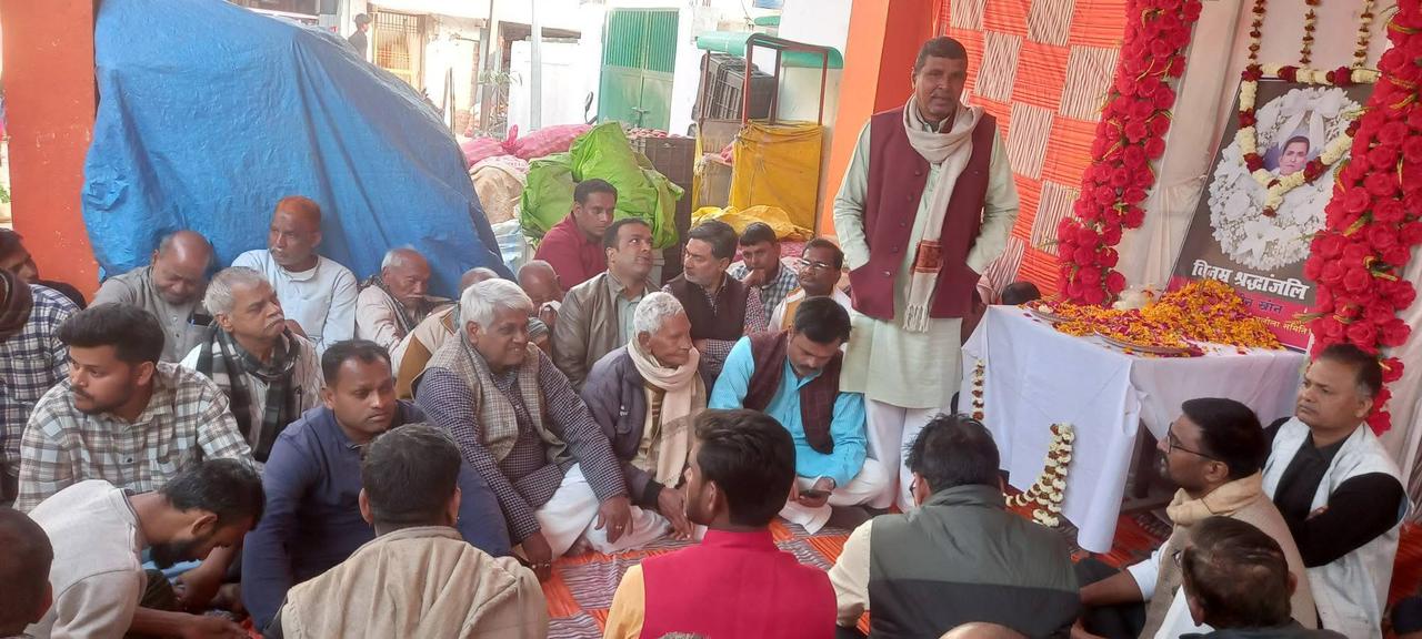 पूर्व ग्राम प्रधान ज़लालुद्दीन ख़ान के निधन पर शोक सभा आयोजित