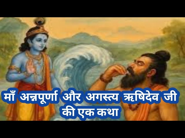 अगस्त्य ऋषि और माता अन्नपूर्णा जी की अद्भुत कथा