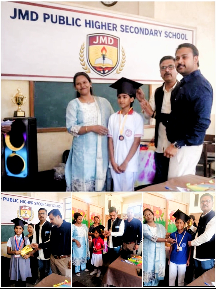 जे.एम.डी. पब्लिक स्कूल में मेधावियों का सम्मान: नफीस अहमद ने बांटे पुरस्कार; गोमती नगर में गूँजी सफलता की किलकारी