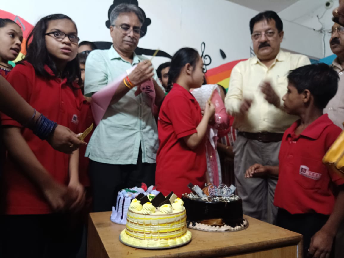Birthday celebration with special childs