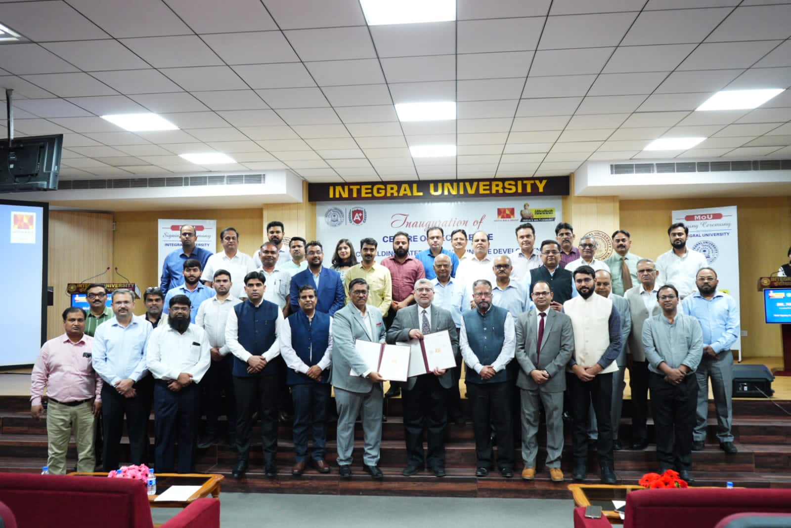 Integral University and UltraTech Cement Ltd. Inaugurates the 