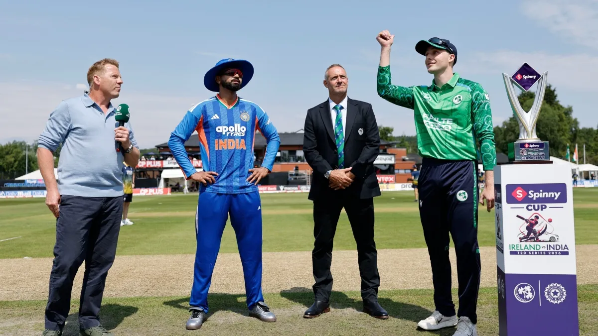 IRE vs IND 2nd T20 Toss Live Update : भारत ने जीता टॉस, सीरीज बचाने के इरादे से पहले गेंदबाजी का फैसला; टीम में दो बड़े बदलाव