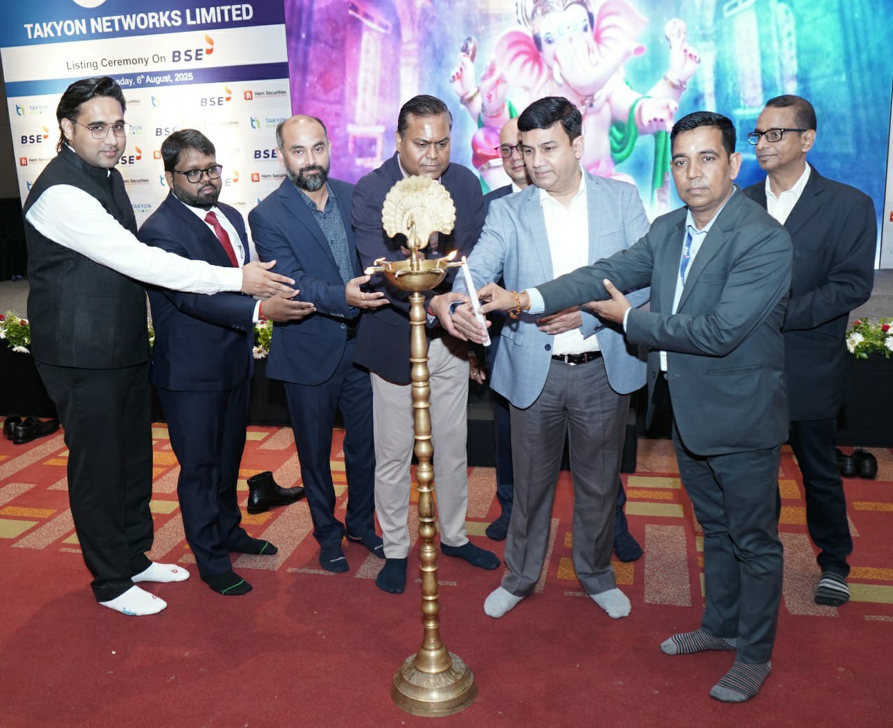 Tachyon Networks Limited creates history on BSE SME - becomes Lucknow's first listed IT company