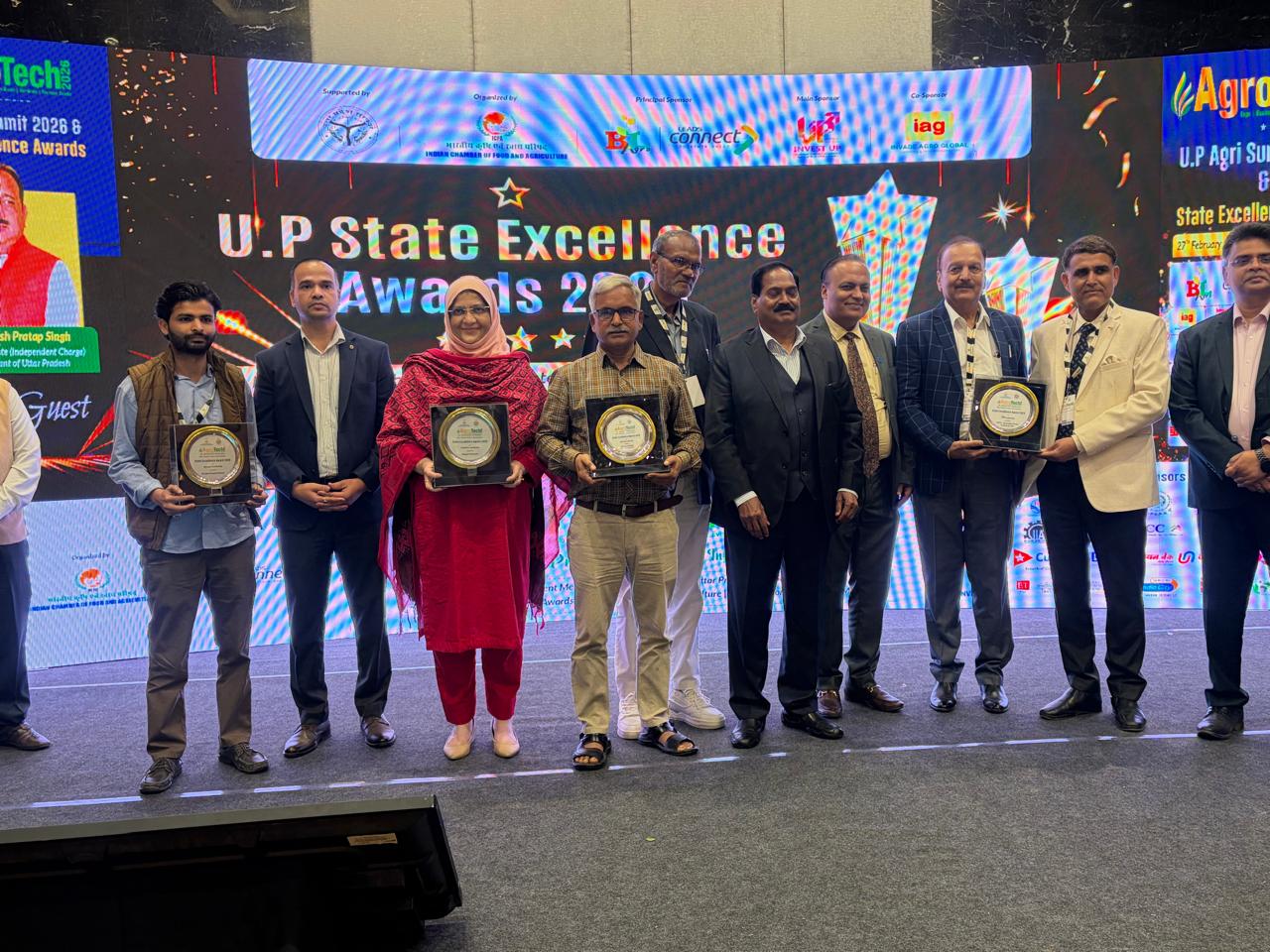 Integral University Wins Prestigious &lsquo;Best Stall Award 2026&rsquo; at AgroTech Lucknow