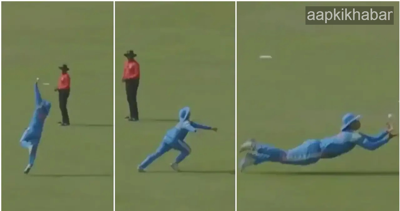 IND A vs AFG A: मैदान पर 'सुपरमैन' बने वैभव सूर्यवंशी; हवा में गोता लगाकर पकड़ा अफगानिस्तान के बल्लेबाज का अकल्पनीय कैच, देखें वीडियो
