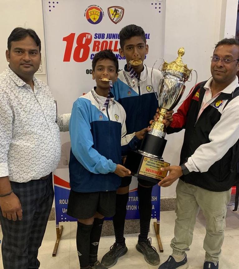 National Rollball Championship: Uttar Pradesh boys' team wins, girls' team finishes as runner-up.