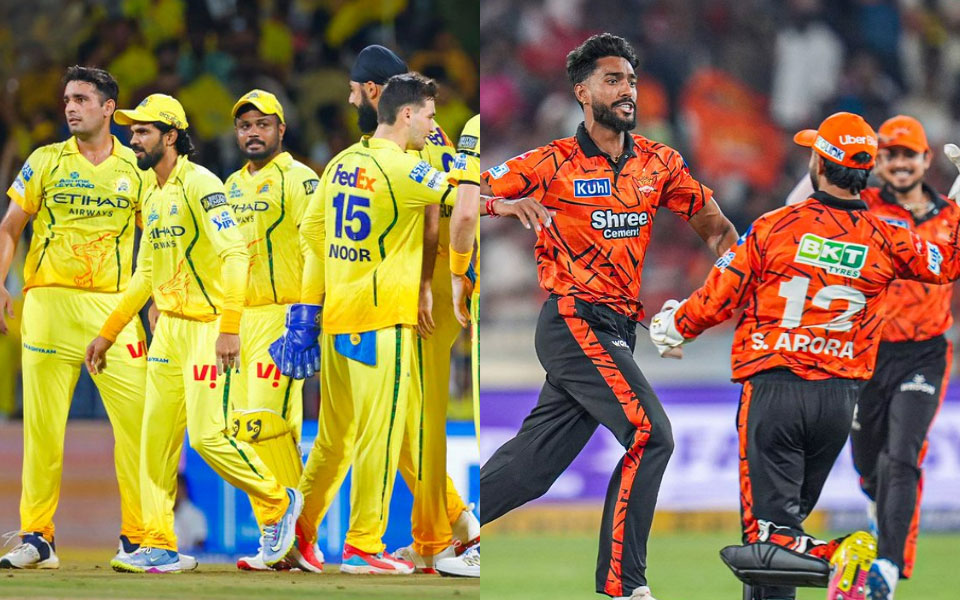 Chennai Super Kings vs Sunrisers Hyderabad