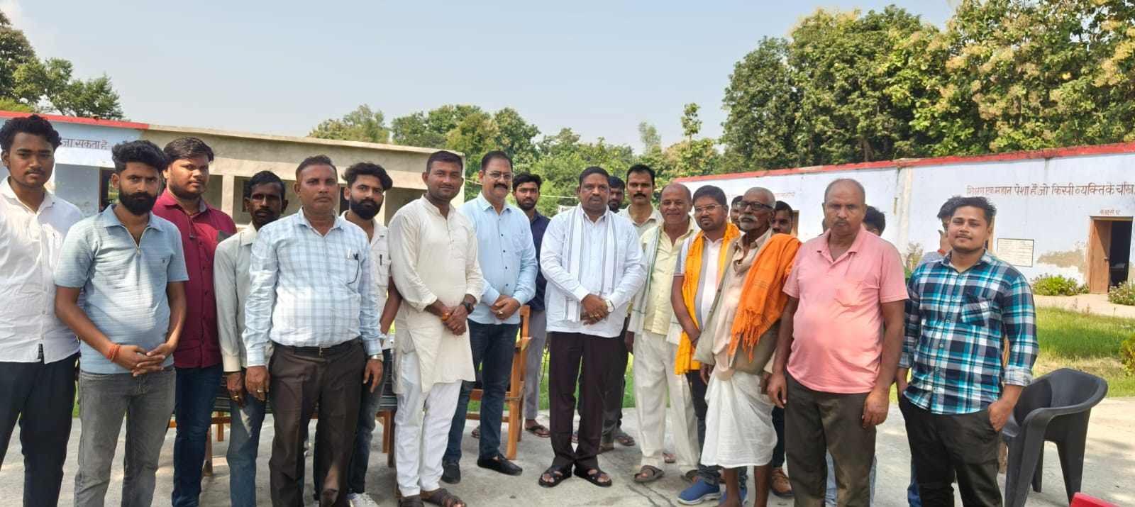 Grand entrance gate built in memory of late Indrajit Singh – an inspirational monument dedicated to education and service to the nation