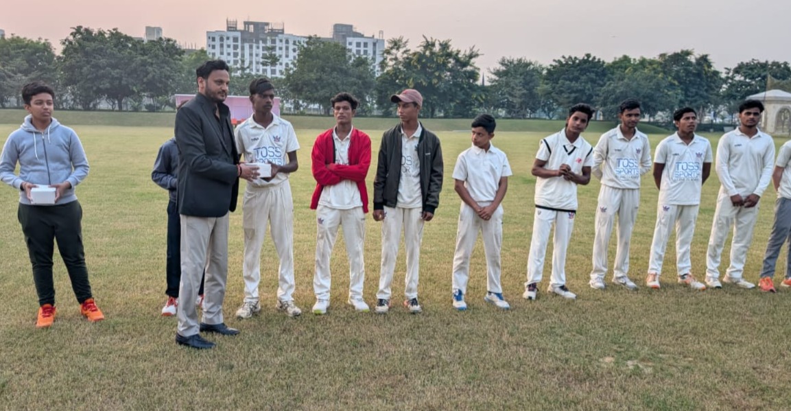 A grand sports festival was organised on Children's Day at Amravati Sports City.