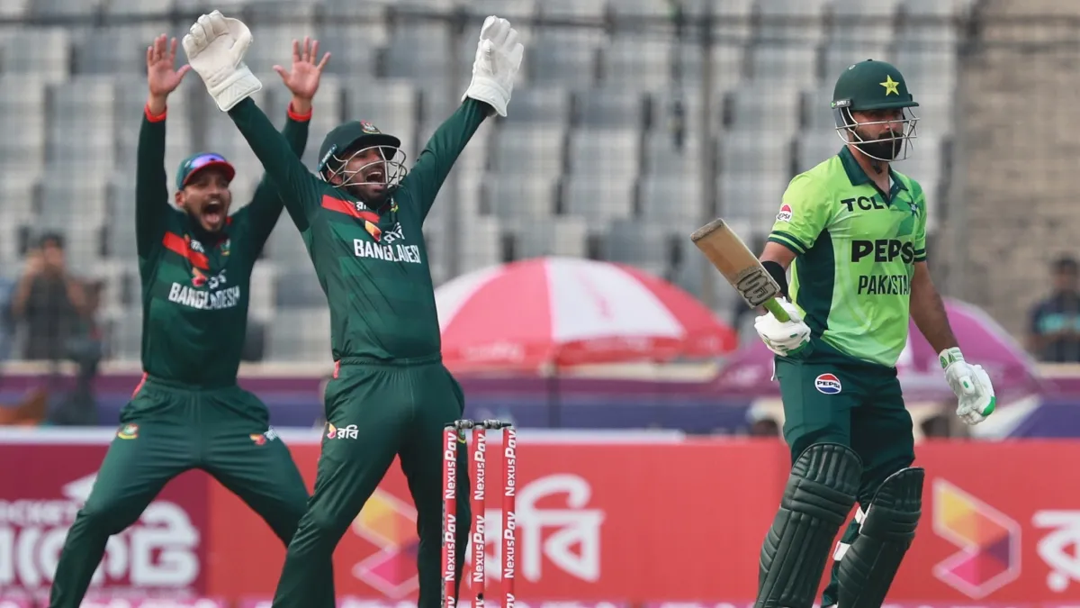 मैदान पर भिड़े नाहिद राणा और माज सदाकत, विकेट लेने के बाद तेज गेंदबाज ने खोया आपा