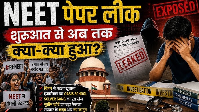 NEET 2026 Paper Leak