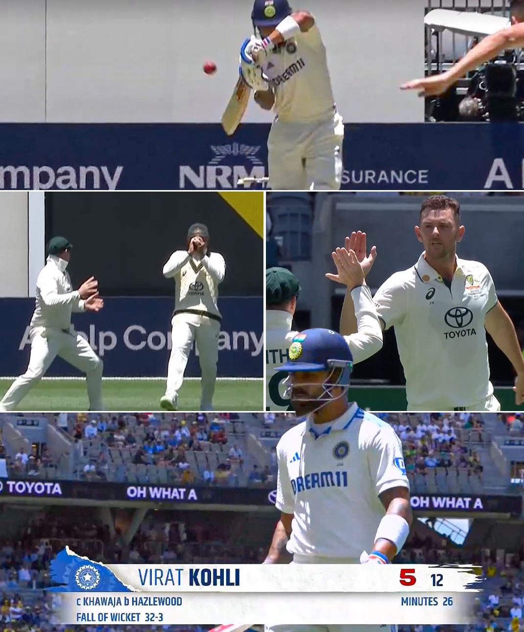 &nbsp;Ind vs Aus 1st Test : बॉर्डर गावस्कर ट्रॉफी में भारतीय टीम को हालात खराब&nbsp;