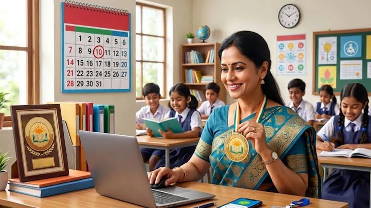 National Teacher Award 2026: राष्ट्रीय अध्यापक पुरस्कार के लिए ऑनलाइन नामांकन शुरू; 10 जुलाई तक कर सकेंगे स्व-नामांकन